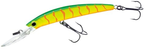 Yo-Zuri Crystal Minnow Deep Diver Walleye (F) 90mm 3-1/2 Hot Tiger Floating Deep Diver Lure