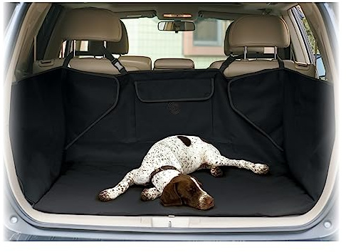 K&H Pet Products Quilted Cargo Cover Black Standard/Mid-Size Vehicle 54 Inches