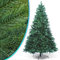 NYVI Weihnachtsbaum NYVI-Xmas Premium 240 cm XXL - Künstlicher Voll-PE Tannenbaum aus 100% Spritzguss - Täuschend echter Kunstbaum - B1 Schwer Entflammbar - Metallständer - Modularer Aufbau