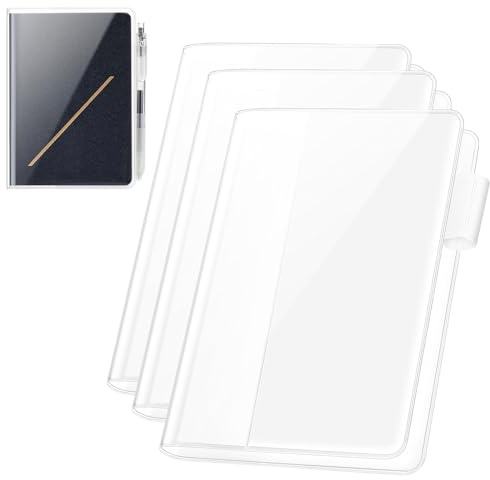 Funda transparente para planificador de tamaño A6 Hobonichi, 9.5 x 6.4 pulgadas, cubierta de plástico para cuaderno A6, protector de planificador (1)