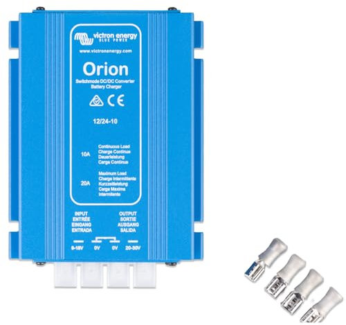 Victron Energy Orion IP20 12/24-Volt 10 amp Convertitore DC-DC Non isolato, Alta potenza