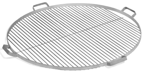 Grillgaller grillgaller Ø 70 cm för svänggrill av rostfritt stål med 4 bärhandtag grill från CookKing – shop4friends24