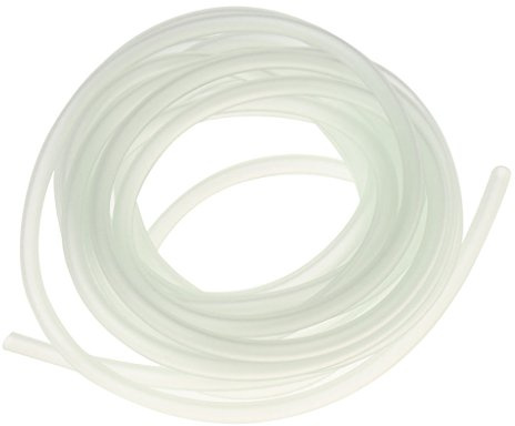 Leeadwaey Tubo de tubo de manguera de CO2 de oxígeno de aire de acuario de silicona blanco 5m