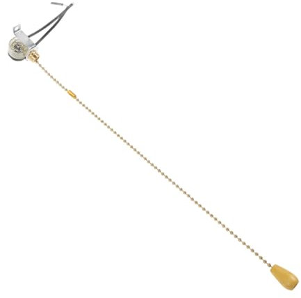 Interrupteur à Tirette Pour Lampe De Plafond - Accessoire D'éClairage - Cordon D'Interrupteur Noir Universel