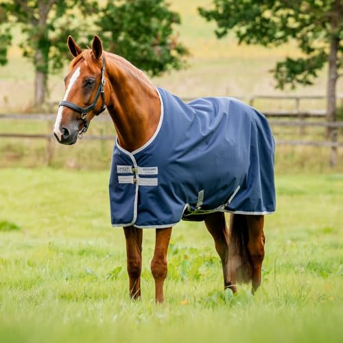 Horseware Amigo Ripstop 900D Lite 0g Turnout Decke Navy/Titanium Grey Deckengröße:145 cm / 6´6
