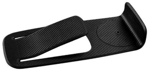 Generic - Spring Door Stopper, Holder and Damper - Double Protection, Floor Mount (Black), Door Silencer