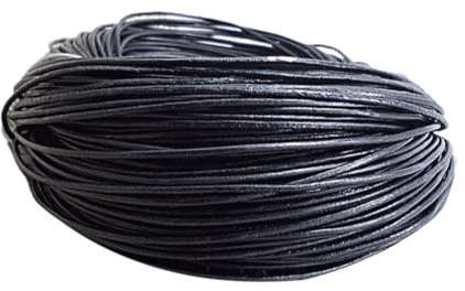 Lädersnöre Halsband 8,8 M Justerbar Wrap Till Smyckestillverkning | Tunt Lädersnöre Tillbehör Justerbar Wrap För Smycken Män Och Kvinnor Stövlar Hattar Och Nyckelband