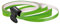 FOLIATEC PIN Striping Felgen Design Auto Zierstreifen Felgenrandaufkleber für 4 Felgen, Powergrün
