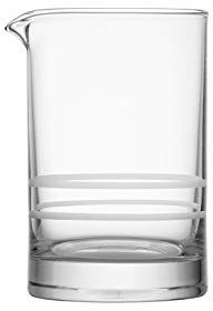Crafthouse by Fortessa Professional Barware by Charles Joly, Etched Schott Zwiesel Tritan 25.5 oz Cocktail Mixing Glass,Clear - CRFTHS.119724