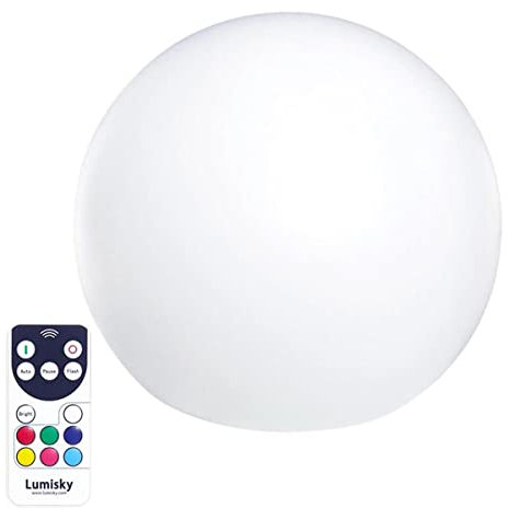 Palla luminosa senza fili a LED galleggiante, multicolore D50CM BOBBY C50