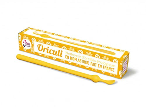 Oriculi en Bioplastique Zéro Déchet Fabriqué en France - Lamazuna (Jaune)