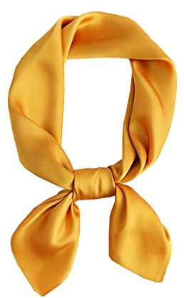 KOOYOL dam sidenscarf silke lätt sidenscarf bandana halsduk huvudduk elegant halsduk halsduk present för kvinnor