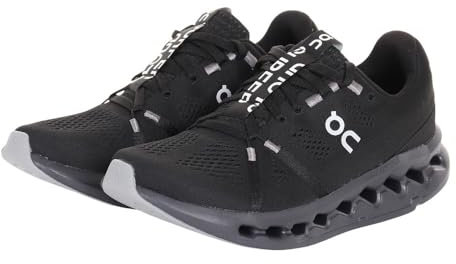 On Damen Cloudsurfer Laufschuhe, All Black, 39