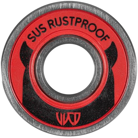 Wicked SUS rostfreie Universal Premium Kugellager, 608 Standard, 4 Stück