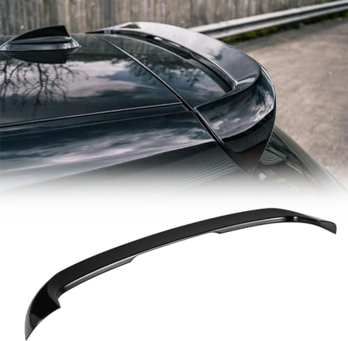 GEARCELL Spoiler Posteriore per Tetto Compatibile per BMW Serie 1 F20 F21 M140i M135i 2012-2019, Splitter per Paraurti Posteriore per M Performance (Nero Lucido)