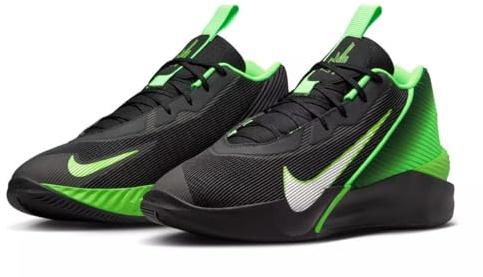 NIKE G.T. Jump Academy, Scarpa da Basket Uomo (Black White Green Strike, Sistema Taglie Calzature EU, Adulto, Numero, Media, 44)