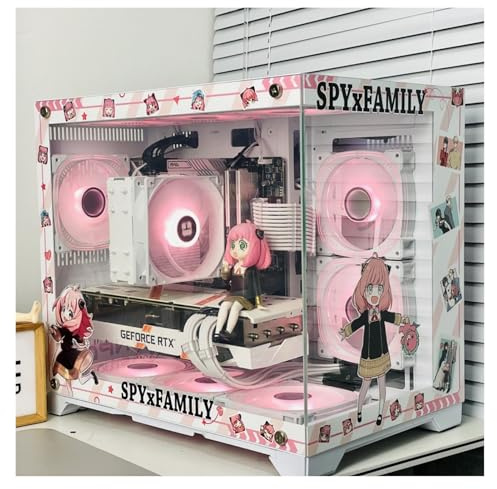 Caja For Juegos, Caja For Juegos De PC De Torre Media M-ATX/ITX - Puerto USB 3.0 De E/S Frontal - Panel De Vidrio Templado - Admite Refrigeración por Agua Y Aire