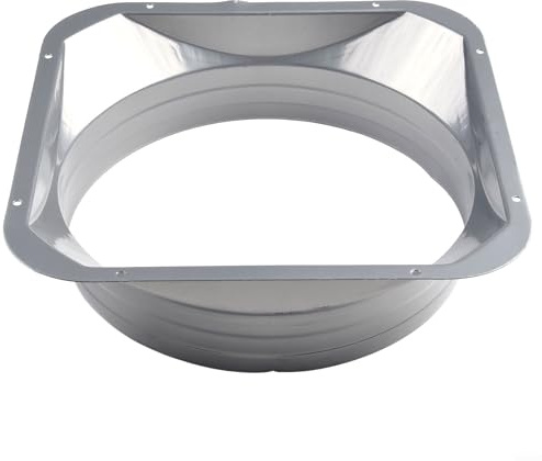 Raccord de tube à bride en métal, 410 po pour solutions de ventilation et d'échappement (250 mm)