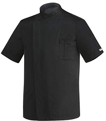 Egochef Giacca Cuoco Microfibra con Maniche Corte