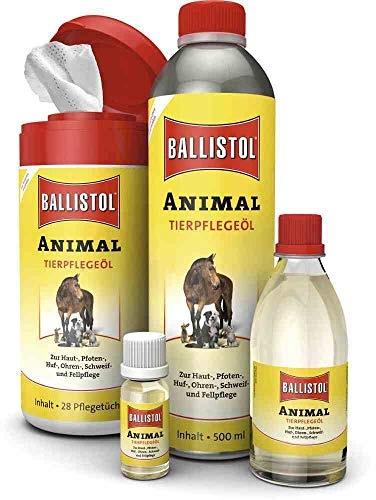 BALLISTOL Animal Öl Tierpflegeöl 500 ml inklusive passenden Sprühkopf