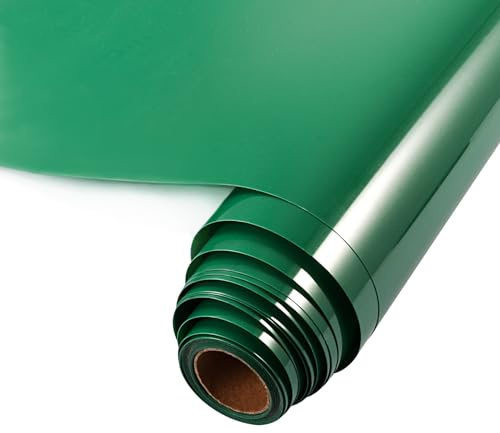 NANAPLUMS Pellicola di trasferimento per tessuti, per plotter fai da te, 30,5 cm x 150 cm, verde