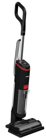 Polti Rollysteam WD20, Fregona de Suelos Con Cable, Función de Vapor y Aspiración, 750 W, Limpieza Completa en una Sola Pasada, Autolimpieza, Negro