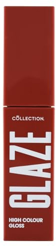 Collection Cosmetics High Glaze Lip Gloss- Cherry Pie | High Pigment- Peptide Enriched- Non-Sticky- Plumping Effect