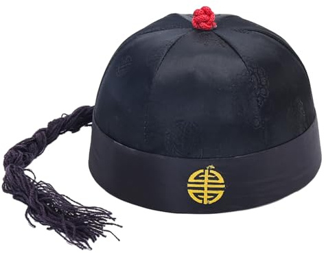 YiNLuax Chinese Traditional Hat for Daily Wear and Dance Emperors Hat for Children Costume Parties Chinese Costume Hat
