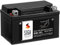 SIGA GEL Motorradbatterie 12V 9Ah 220A/EN Gel Batterie YTZ10-S GEL12-10B-4 YT10B-4 GTZ10-4 GT10B-4 TTZ10S-4
