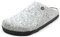 BIRKENSTOCK Zermatt Shearling Wollfilz Hausschuhe mit herausnehmbaren Fussbett, Light Grey, 36 EU Schmal