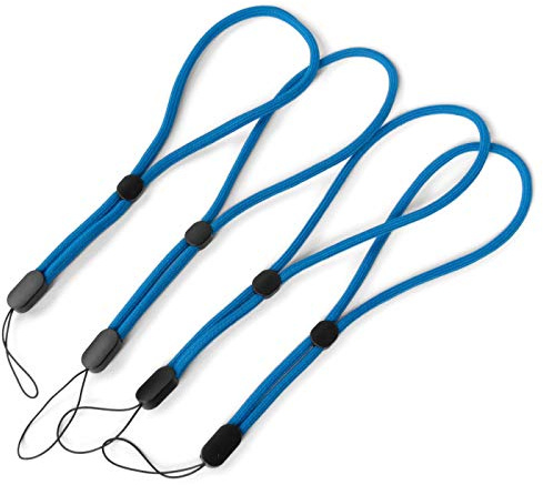 trage.band® cinturino da polso robusto e regolabile, 4 pezzi blu