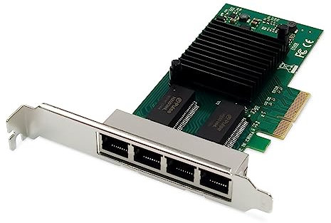 DIGITUS 4 Port RJ45 Intel I350 Server NIC