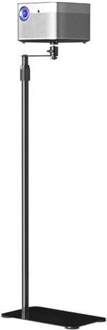 suptek Projektorständer 360° schwenkbar, Sofa gegen die Wand, versteckter Projektor Bodenständer, höhenverstellbar, Mini-Projektor-Bodenhalterung, kompatibel mit Home Office Video Vlog DVR Kamera