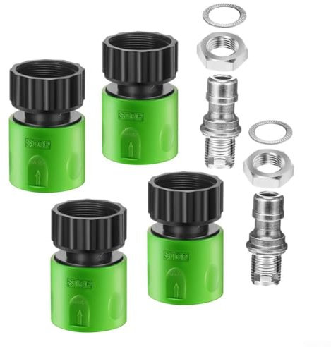 Kit di lavaggio del ponte del tosaerba Tagliaerba Decespugliatore Quick Connect Deck Wash Adapter Kit Equitazione Rasaerba Accessori per la pulizia del ponte