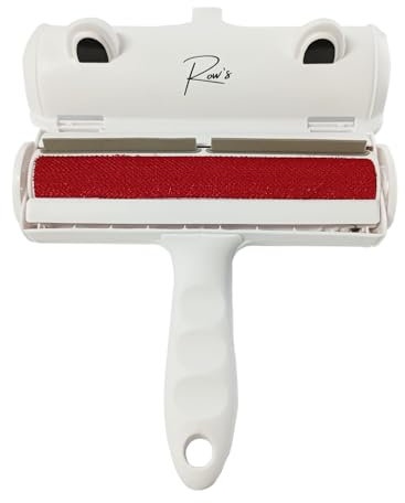 ROW'S Brosse Anti Poils Animaux, Accessoire Chien & Accessoires Chat, le Rouleau Poils Animaux, Lit pour Chat, canapé, voiture, panier, tapis, Brosse Pour Chien