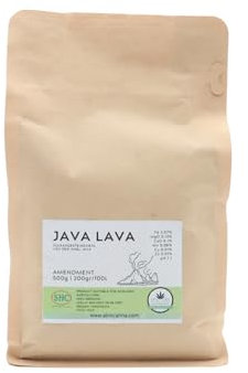 ALMICANNA: Java Lava Vulkangesteinsmehl 500g - Reich an essentiellen Spurenelementen - Amendment im Living Soil - Natürlicher Bodenverbesserer
