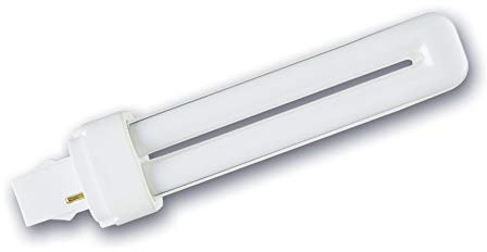 Havells Sylvania - Lampadina a risparmio energetico Lynx TD, 10.000 ore, G24D, 2 poli, 872 k, Bianco caldo [Classe energetica A]