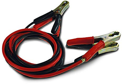 Maypole 170 Amp 2 m Jump Leads 7.5 mm² Emergency Booster Cables for Motorbikes, Cars
