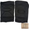 DANCEYOU Knee Pads Brace Sport Support thick Sponge Anti-Slip Collision for Teenager and Adult Dance Yoga Volleyball Exercise Garden, Black, L