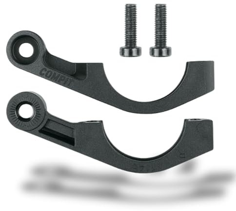 SKS GERMANY COM/ADD Halter-Adapter speziell Bosch Intuvia-Display (Lenkeradapter, Befestigung für Trinkflaschenhalter oder Vorderlicht am E-Bike, aus hochwertigem Kunststoff), Schwarz, 80 x 29 x 11 mm