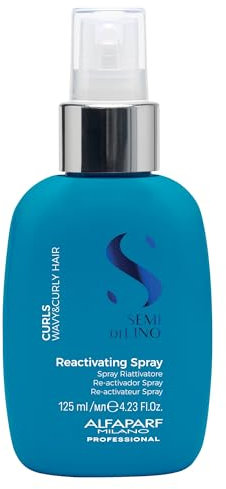 Alfaparf Milano | Semi di Lino Curls | Reactivating Spray - Spray riattivatore di onde e ricci, 125ml
