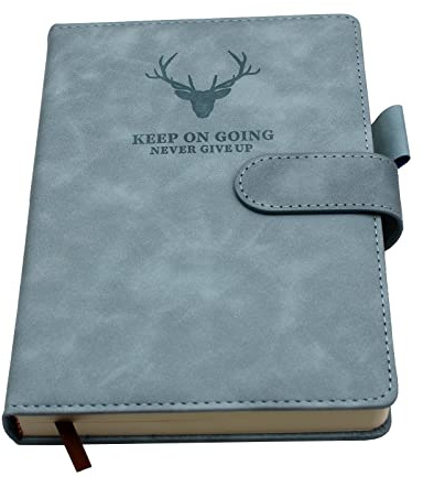 A5 Notebook Journal - Hardcover Executive Notebooks with Premium Thick Paper, College Lined Journal, 8.3×5.8,360 Page, Perfect for Office Home School Business Writing & Note Taking (Light Blue)
