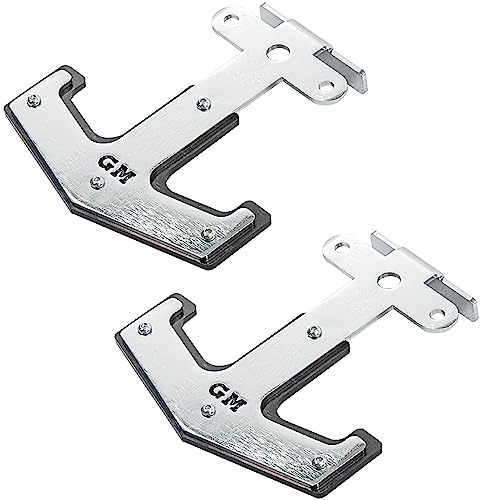 GYM MASTER GM1 50x50mm Power Rack Mounted Barbell Storage Hook Anchor Holder