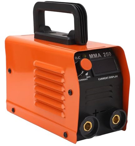 Candeon Soldador Electrodo, Compacto Soldador Inverter Mini Máquina deSoldar, DC 220V MMA Soldador Máquina de Soldar Electrodos IGBT VRD Soldador Arco Arranque en Caliente Maquina Soldar, EU Plug 220V