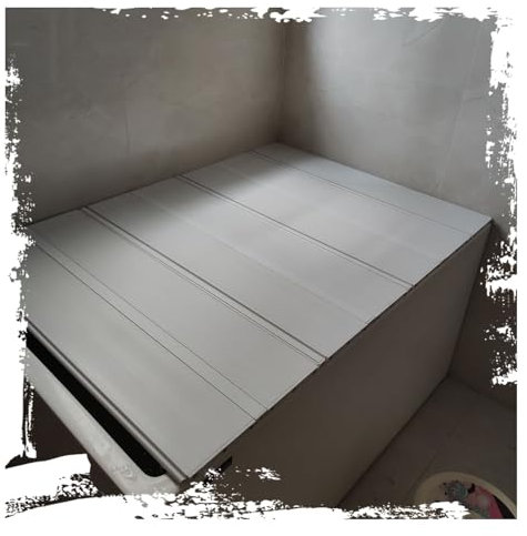 Luxuriöses Badewannentablett mit PVC-Abdeckung, 1,2 cm dick, Anti-Staub-Isolierplatte für Milchbäder und Spa, multifunktionaler Klappdeckel (70 x 150 x 1,2 cm)