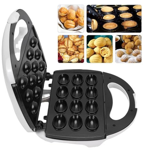 12 Walnut Cookie Maker, Non Stick Electric Cookie Press