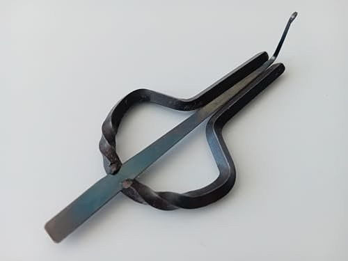 Jaw harp - Fungus, large, steel, mid-tone