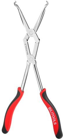 BILITOOLS 13'' Long Reach Hose Removal Pliers, 5/16'' Hose Grip Pliers