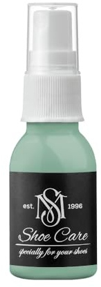 Spray Daim & Nubuck - NCS S 3020-G Vert Mer Poudré - Rénovateur de Couleur & Protection pour Daim, Nubuck et Velours par MAVI STEP - 0.85 fl oz / 25 ml