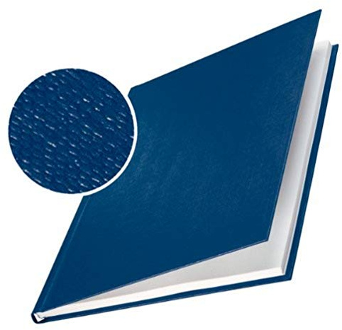 Leitz 73910035 impressBIND Hard Covers, 7.0 mm Spine, Blue, Pack of 10